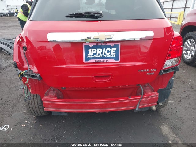 Chevrolet TRAX LTZ 2016 KL7CJRSB0GB601837 Image 6