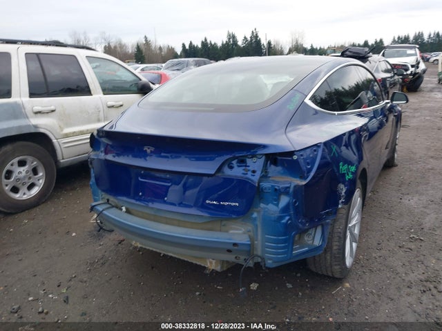 2018 TESLA MODEL 3 LONG RANGE/PERFORMANCE VIN: 5YJ3E1EBXJF133706