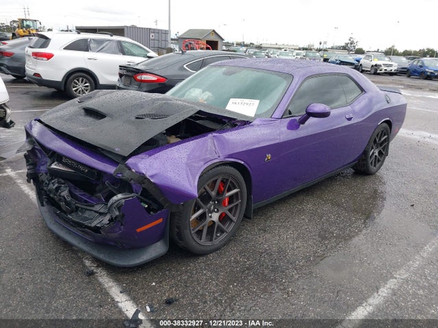 Dodge Challenger R/t Scat Pack 2016 2C3CDZFJ2GH152586 Image 2