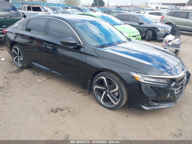 2022 HONDA ACCORD SPORT VIN: 1HGCV1F37NA070426