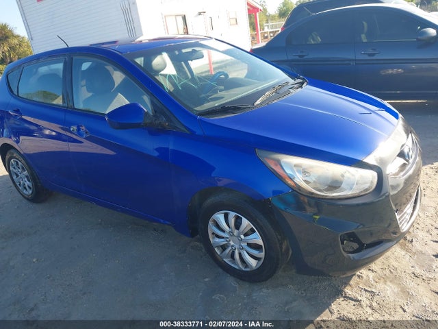 2014 HYUNDAI ACCENT GS VIN: KMHCT5AE0EU163545
