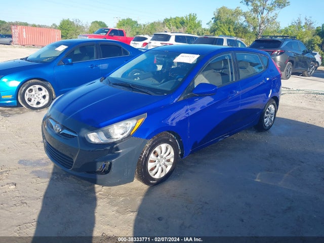 2014 HYUNDAI ACCENT GS VIN: KMHCT5AE0EU163545