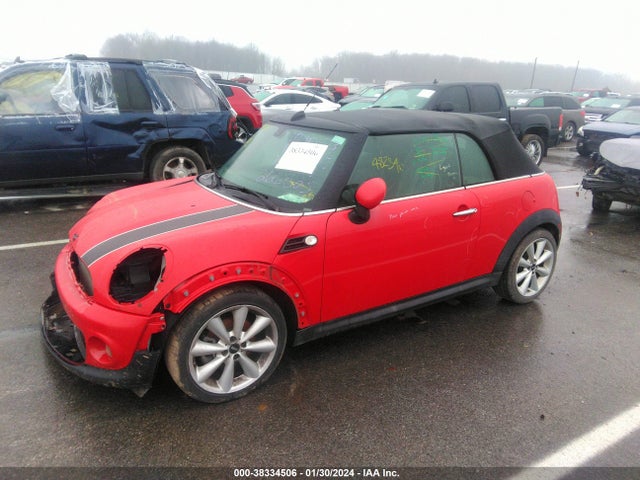 2015 MINI CONVERTIBLE WMWZN3C54FT266823 Photo 1
