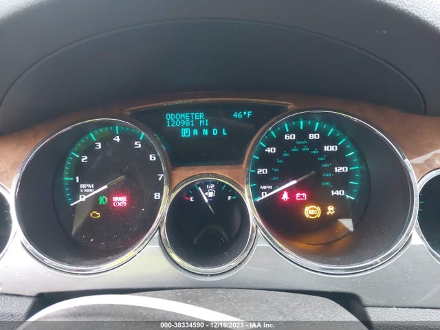 2012 BUICK ENCLAVE LEATHER VIN: 5GAKVCED6CJ269420