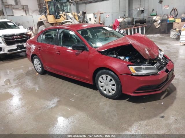 Auction sale of the 2016 Volkswagen Jetta 1.4t S, vin: 3VW267AJ9GM333292, lot number: 38335285