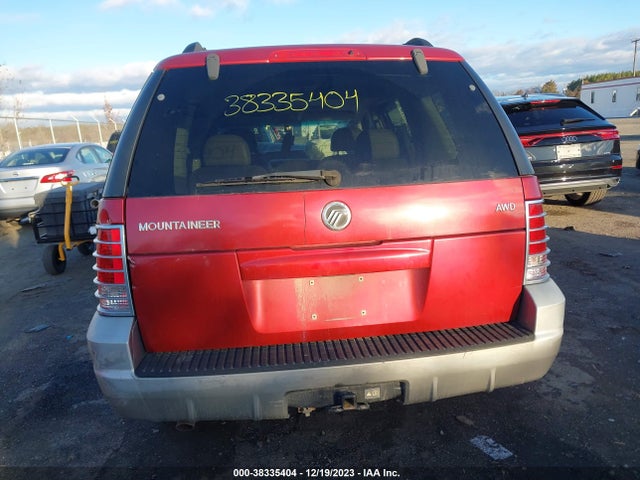 2002 MERCURY MOUNTAINEER VIN: 4M2ZU86E52UJ02896