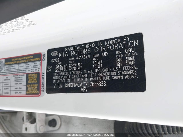 KIA Sportage Lx 2020 KNDPMCACXL7655338 Image 9