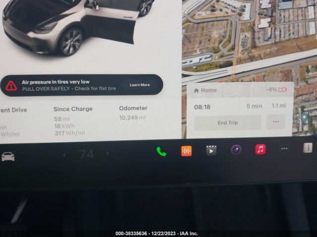 7SAYGDEE9NF414089 Tesla Model Y Long Range Dual Motor All-wheel Drive