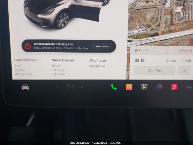 7SAYGDEE9NF414089 Tesla Model Y Long Range Dual Motor All-wheel Drive