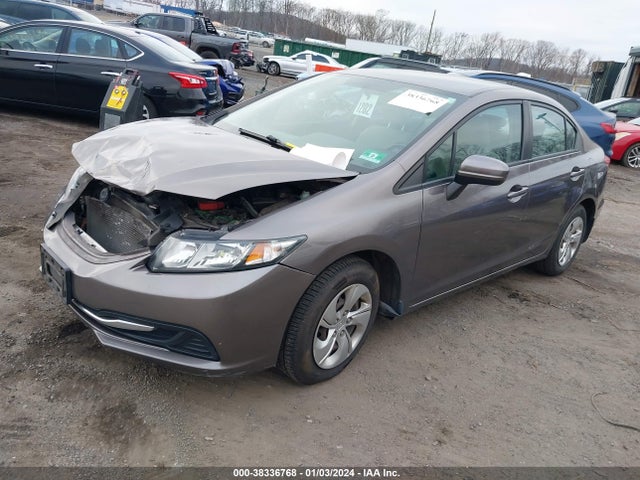 Honda Civic Lx 2014 19XFB2F50EE254485 Image 2