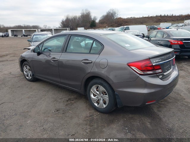 Honda Civic Lx 2014 19XFB2F50EE254485 Image 3