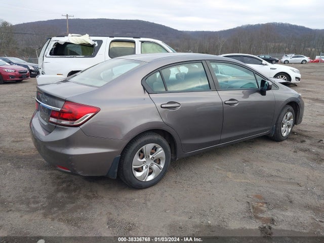 Honda Civic Lx 2014 19XFB2F50EE254485 Image 4