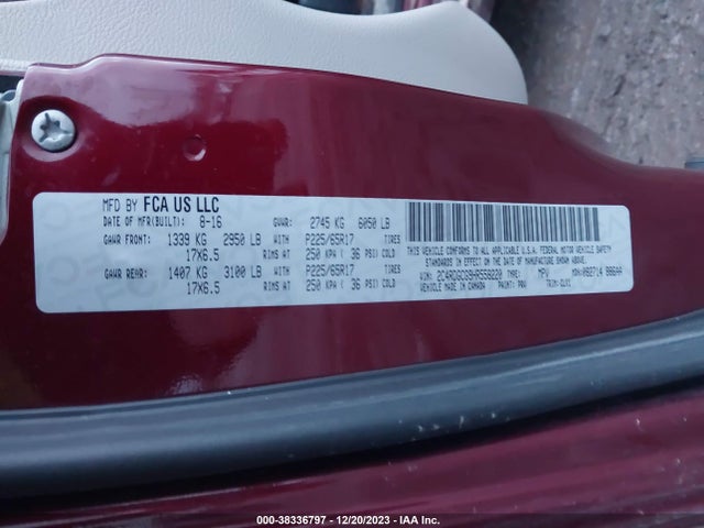 Dodge Grand Caravan Sxt 2017 2C4RDGCG9HR558220 Image 9