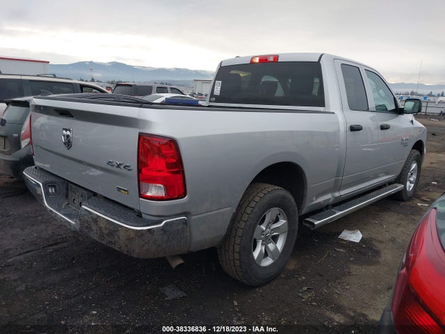 2019 RAM 1500 CLASSIC TRADESMAN QUAD CAB 4X4 6'4 BOX VIN: 1C6RR7FG6KS569945