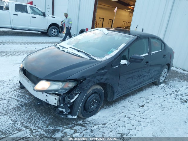 2014 HONDA CIVIC LX VIN: 19XFB2F59EE081467