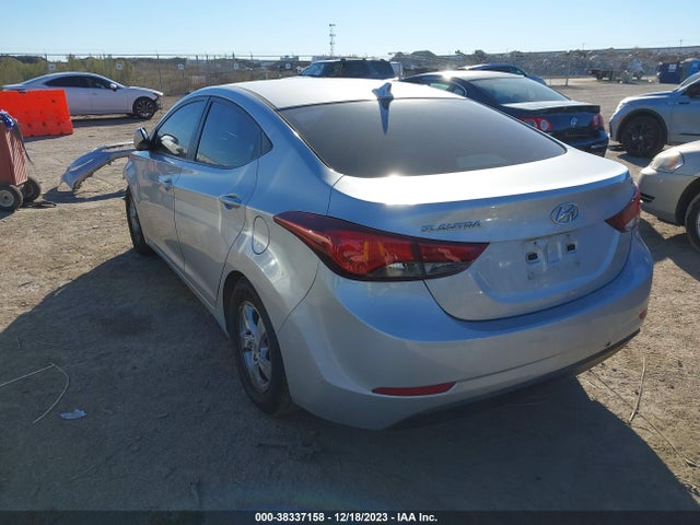 2015 HYUNDAI ELANTRA SE VIN: 5NPDH4AE9FH579562