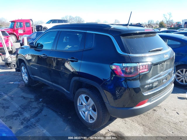 2022 JEEP COMPASS LATITUDE 4X4 VIN: 3C4NJDBB5NT106091
