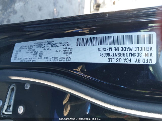 2022 JEEP COMPASS LATITUDE 4X4 VIN: 3C4NJDBB5NT106091