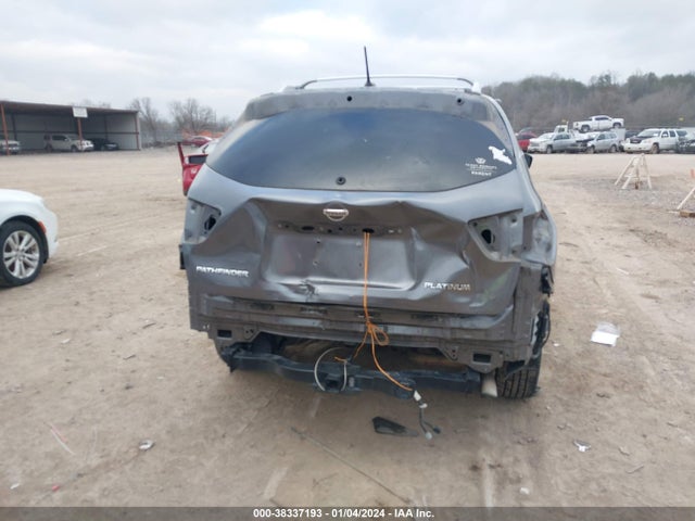 2017 NISSAN PATHFINDER PLATINUM VIN: 5N1DR2MNXHC908650
