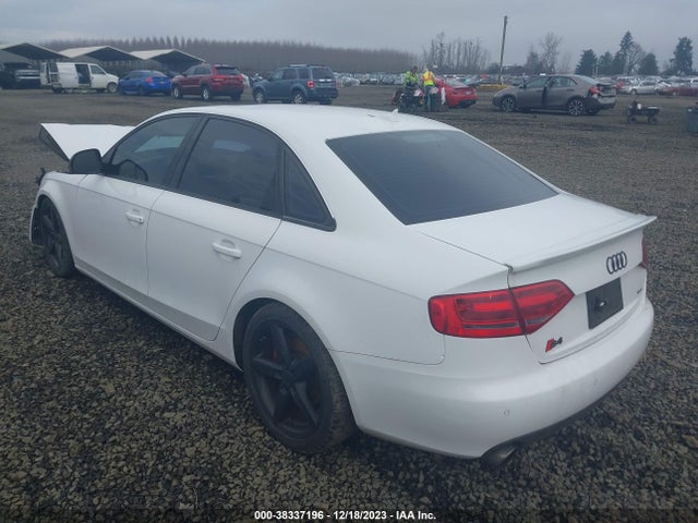 2009 AUDI A4 3.2 PREMIUM PLUS VIN: WAUMK78K49N045322