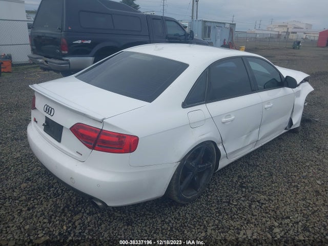 2009 AUDI A4 3.2 PREMIUM PLUS VIN: WAUMK78K49N045322