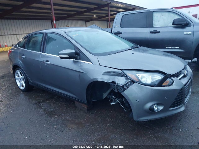 2013 FORD FOCUS TITANIUM VIN: 1FADP3J28DL222780