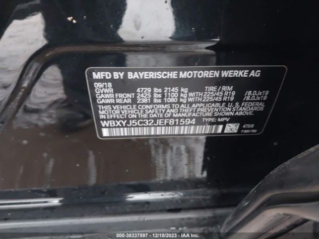 WBXYJ5C32JEF81594 BMW X2 Xdrive28i