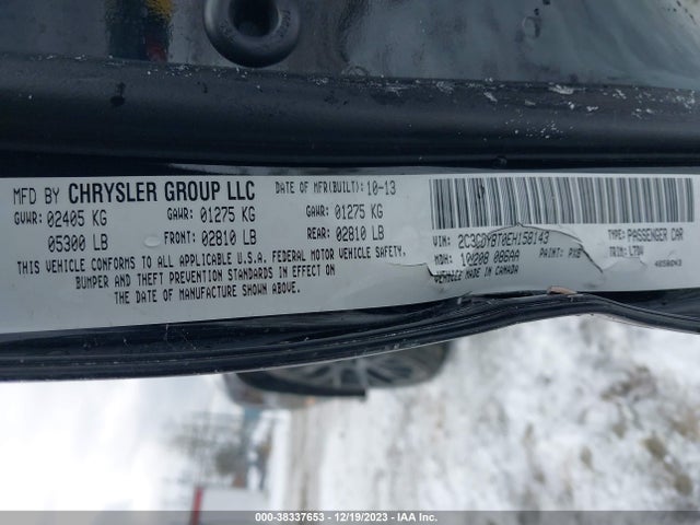 Dodge Challenger R/t 2014 2C3CDYBT0EH158143 Image 9