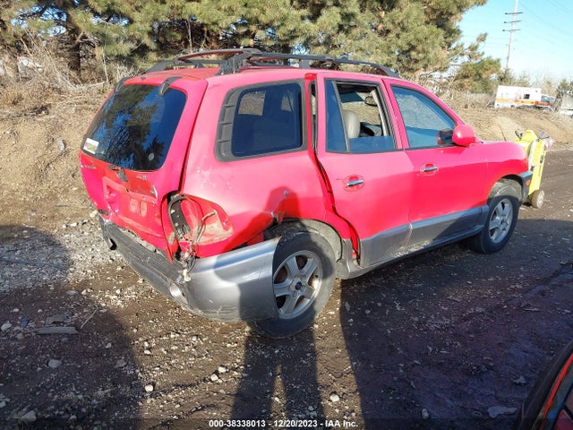 2004 HYUNDAI SANTA FE GLS/LX VIN: KM8SC73E04U833954
