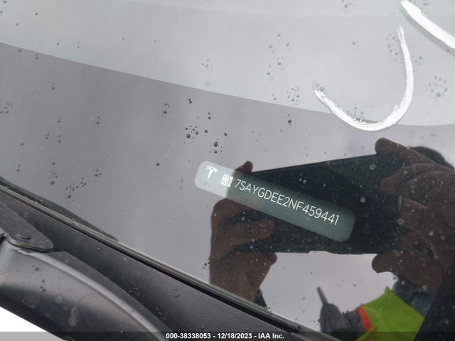2022 TESLA MODEL Y 7SAYGDEE2NF459441 Photo 8