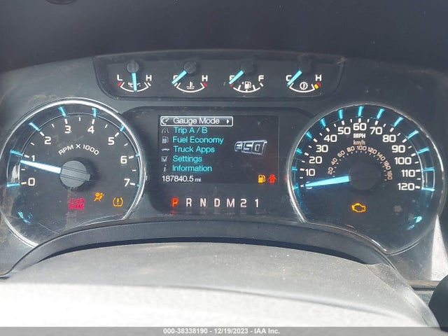2011 FORD F-150 XLT VIN: 1FTFX1CF5BFD09958