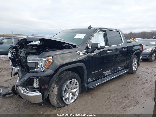 GMC Sierra 1500 4wd  Short Box Slt 2021 3GTU9DED1MG268485 Image 2