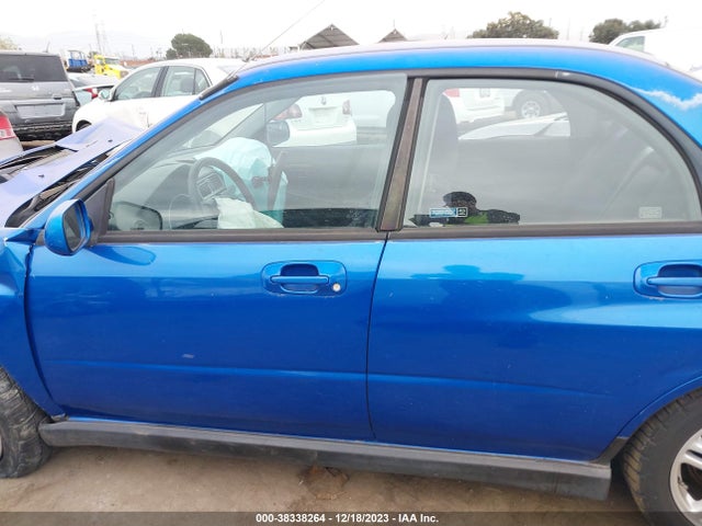2003 SUBARU IMPREZA WRX VIN: JF1GD29653G504678