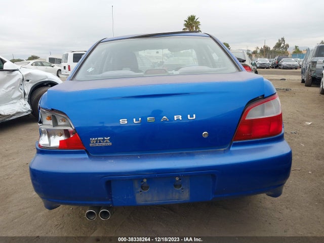 2003 SUBARU IMPREZA WRX VIN: JF1GD29653G504678