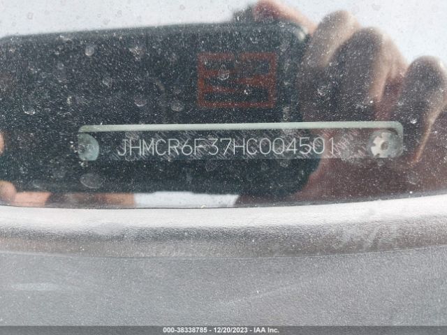 JHMCR6F37HC004501 Honda ACCORD HYBRID