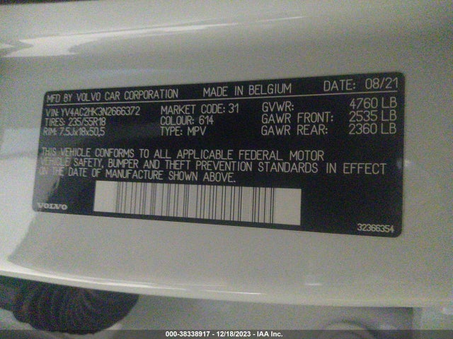 Volvo Xc40 T4 Momentum 2022 YV4AC2HK3N2666372 Image 9