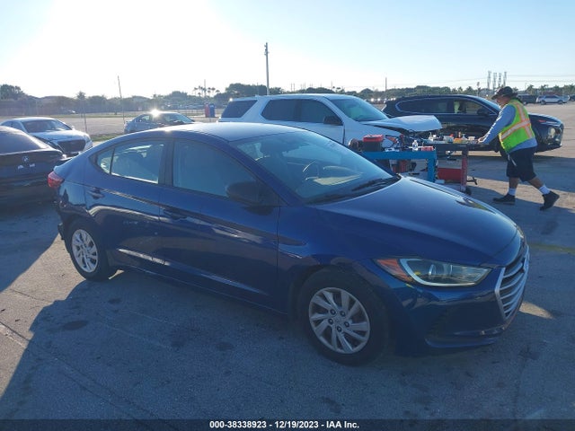 2017 HYUNDAI ELANTRA SE VIN: 5NPD74LF8HH139604