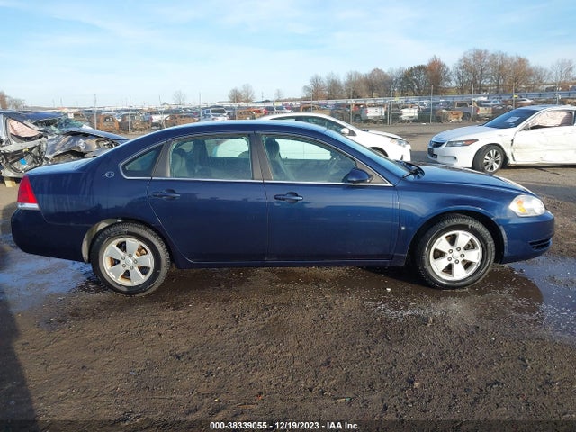 2008 CHEVROLET IMPALA LT VIN: 2G1WT55N481312995