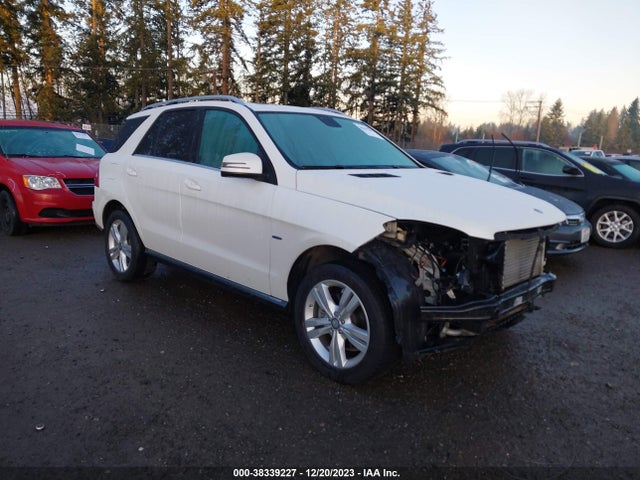 2012 MERCEDES-BENZ ML 350 BLUETEC 4MATIC VIN: 4JGDA2EB7CA022205