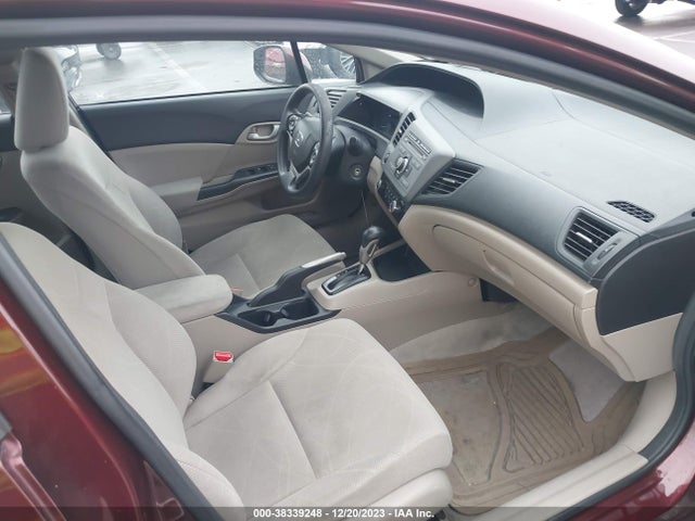 2012 HONDA CIVIC LX VIN: 19XFB2F56CE369489