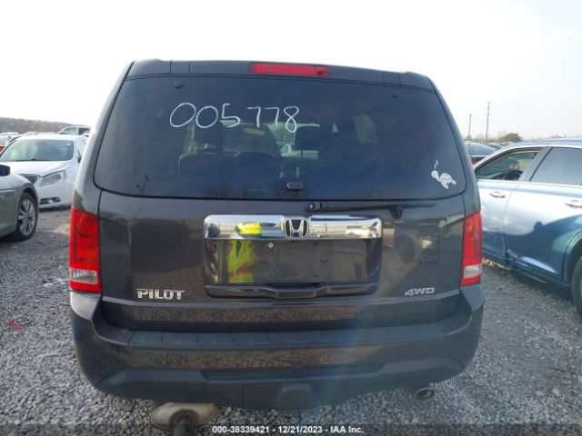 5FNYF4H48FB005778 Honda Pilot Ex