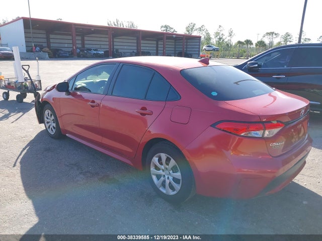 2020 TOYOTA COROLLA LE VIN: JTDEPRAE6LJ048097
