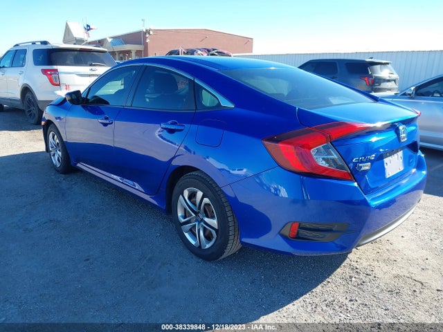 Honda Civic Lx 2018 2HGFC2F5XJH607540 Image 3