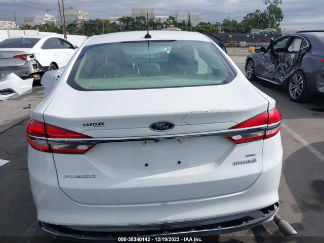 2018 FORD FUSION HYBRID SE VIN: 3FA6P0LU3JR235245