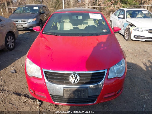 2011 VOLKSWAGEN EOS KOMFORT VIN: WVWBW7AH7BV004122