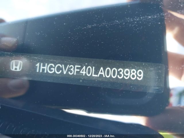 1HGCV3F40LA003989 Honda Accord Hybrid Ex