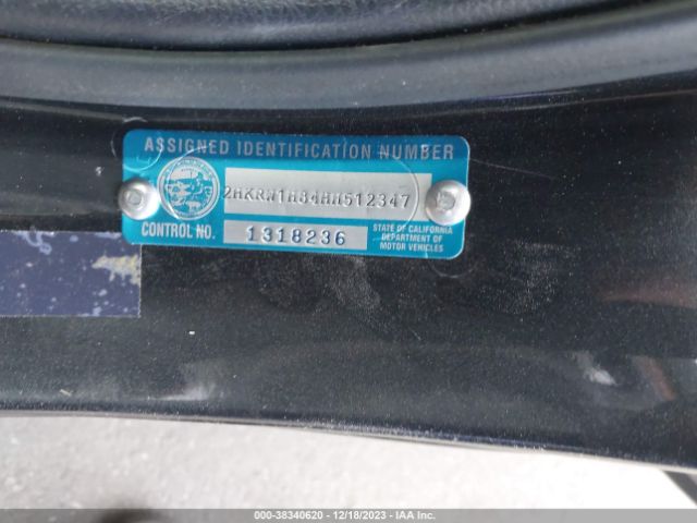 2HKRW1H84HH512347 Honda Cr-v Ex-l/ex-l Navi