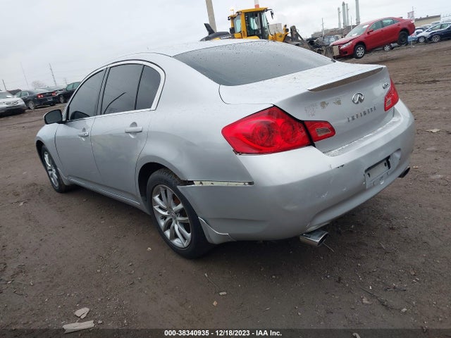 2007 INFINITI G35X VIN: JNKBV61F87M804550