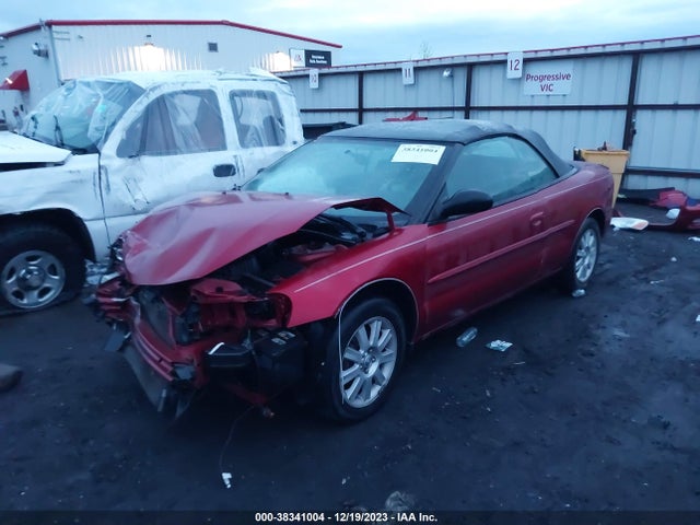 2004 CHRYSLER SEBRING GTC VIN: 1C3EL75R74N315520