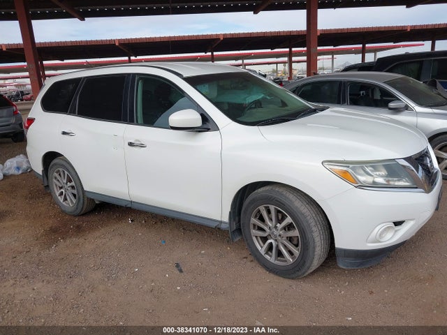2014 Nissan Pathfinder S მანქანა იყიდება აუქციონზე, vin: 5N1AR2MN8EC710969, აუქციონის ნომერი: 38341070